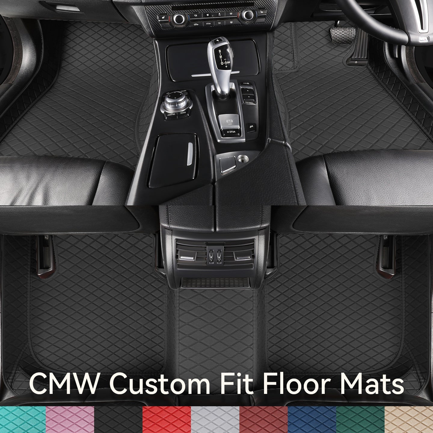 Custom Car Floor Mats 3x5 Diamond Waterproof – Car Mats World